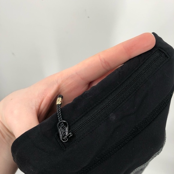 LULULEMON Run: Inspire Crop Legging Soulcycle Chicago Stretch Active Pant Stripe - Picture 7 of 9